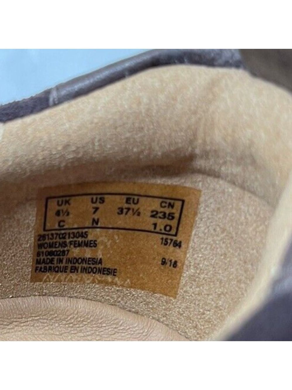 Clark’s Un Adorn Unstructured Brown Shoes Sz 7 N Brown Copper - Picture 15 of 16